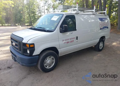 2014 Ford E-250 Commercial z USA, uszkodzony, nr VIN 1FTNE2EL9EDA45332